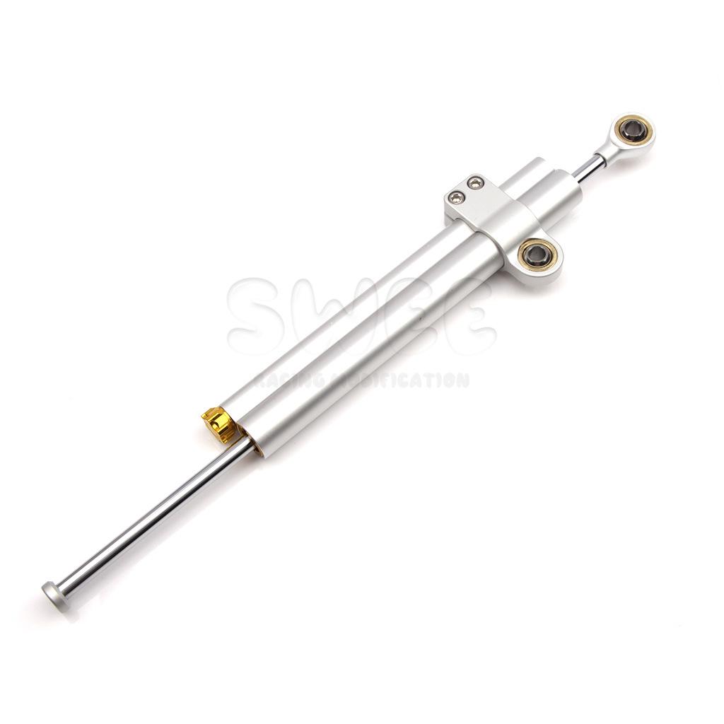 

Модификация мотоцикла 373 мм Универсальные регулируемые рулевые демпферы Демпфирование направления Для Kawasaki Для Honda Для Yamaha серебряный