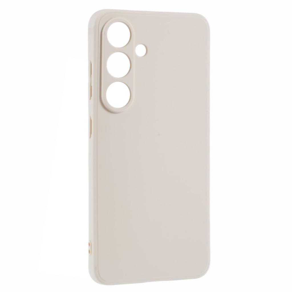For Samsung Galaxy S25 Case Precise Cut-Outs Straight Edge TPU Shockproof Phone Cover