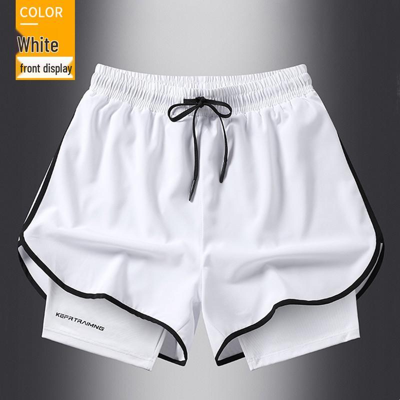 Men s Plus Size Quick-Dry Sports Shorts - Summer Casual Loose Fit for Running & Fitness