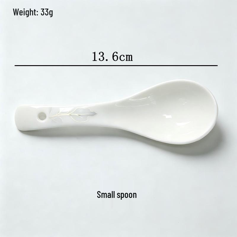 Set di stoviglie in ceramica smaltata con bordo dorato Yu Bao Fang - Elegante collezione di ciotole e piatti per la nuova casa.