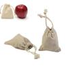 Drawstring Bags Small Linen Pouch Linen Color drawstring 50Pc hot Brand New