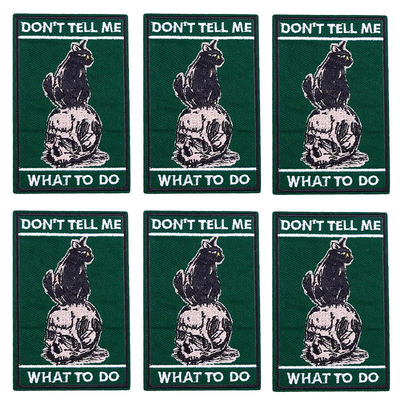 

10PCS/Lots Cartoon Animals Patch Cat Embroidery Patch Iron On Patches For Clothing Thermoadhesive Patches On Clothes Jackets DIY