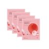 [korean Mask Set] ROUND LAB | Camellia Deep Collagen Firming Gel Mask 34g (4 Sheets) | Elasticity Boosting Mask
