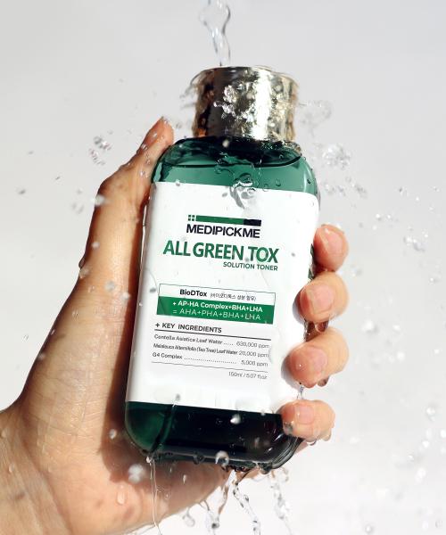 Medipickme All Green Tox Solution Cica Sebum & Barrier Improvement Toner 150ml NONE