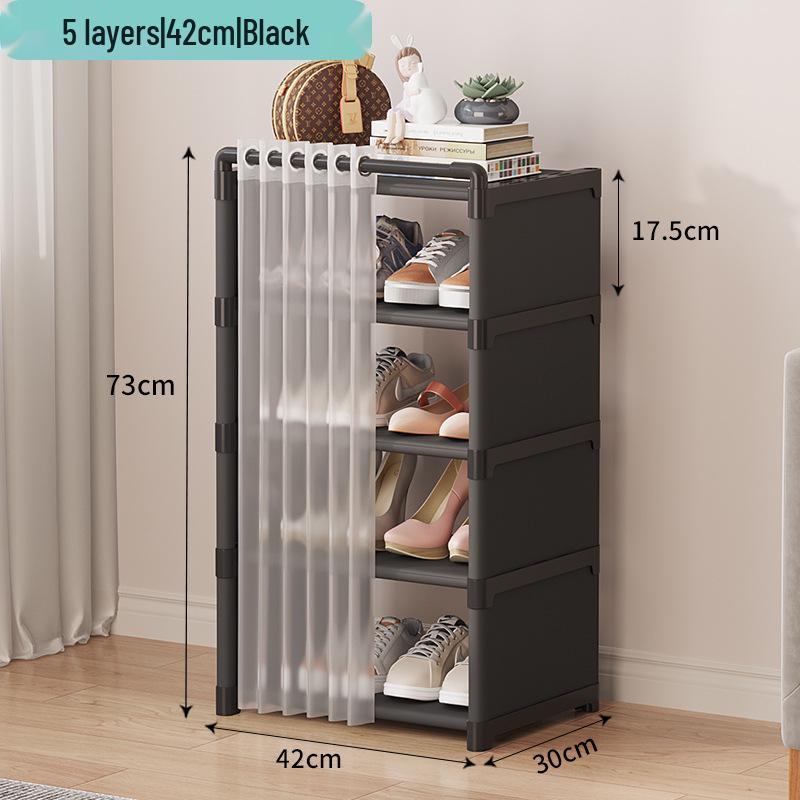 Economical Multi-Layer Shoe Rack: Dustproof, Space-Saving, Stylish Storage for Home or Dorm