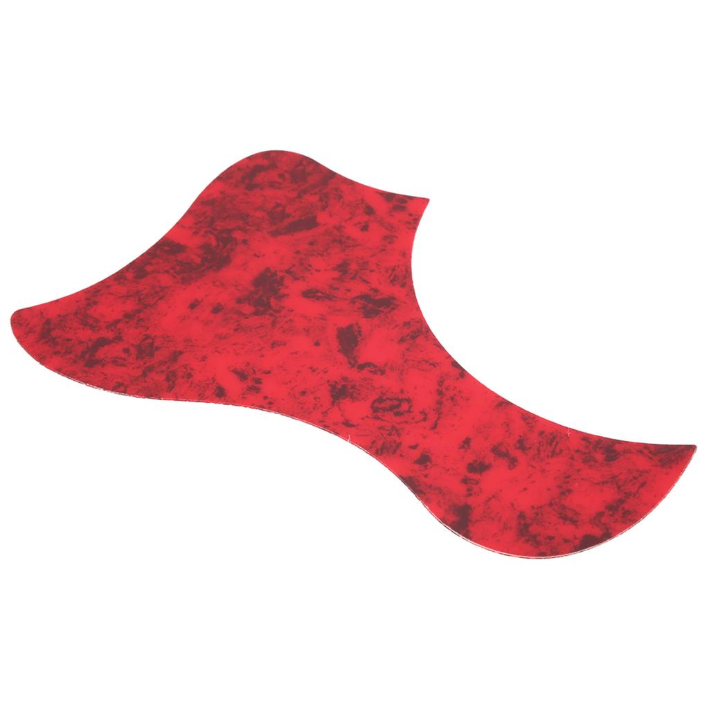 2Pcs Acoustic Guitar Pickguard Folk AntiScratch Guard Plate Replacement for 3841in Celluloid(Red Tortoise Color Bird