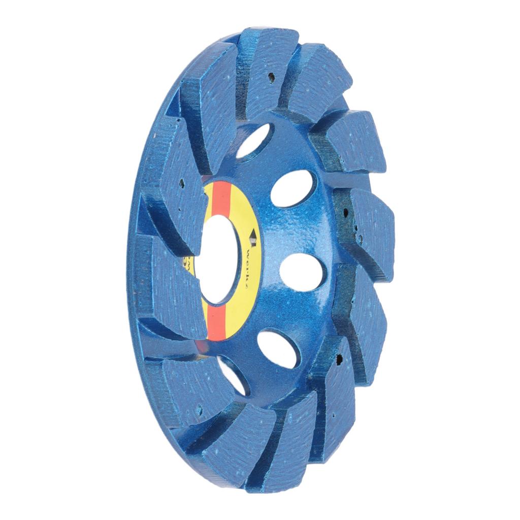Grinding Cup Wheel 4 Inch Diamond Grinding Disc Angle Grinder Wheel for Polishing Blue