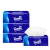 Tempo Unscented 4-Ply Facial Tissues, 64 x 90 Pulls Soft Packs