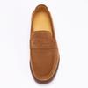 Mode Neu Großhandel 2024 Herren Slipper Schuhe Marke Echtes Leder Slip-On Verschluss Kuhveloursleder UK Freizeitschuhe zum Gehen und Fahren