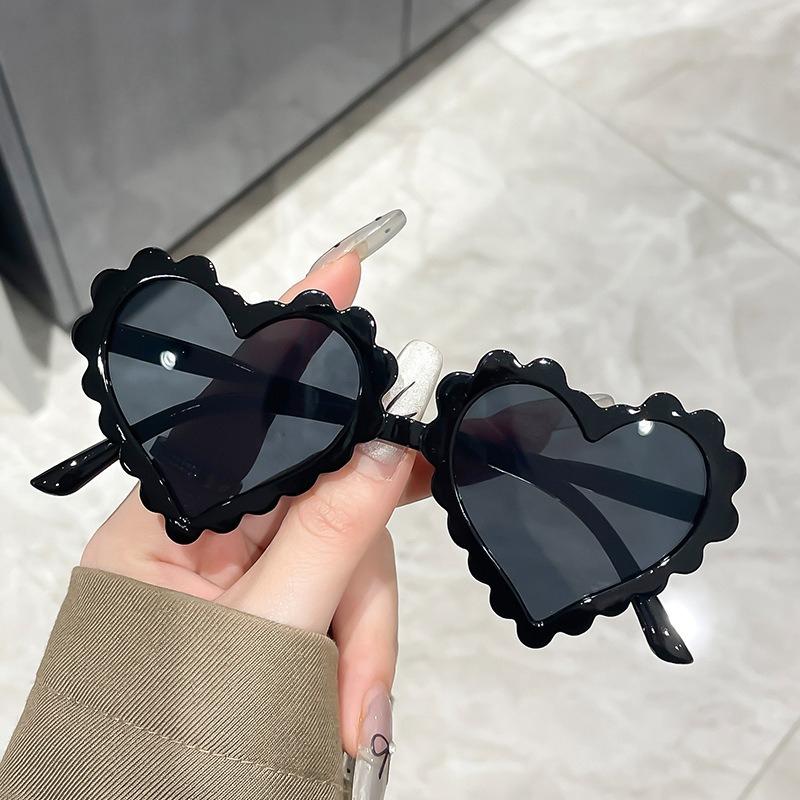 Gafas de Sol Divertidas de Dibujos Animados para Bebé con Forma de Corazón y Amor Verano Niños Niñas Protección Ocular UV400 Gafas de Sol para Exteriores en la Playa para Niños