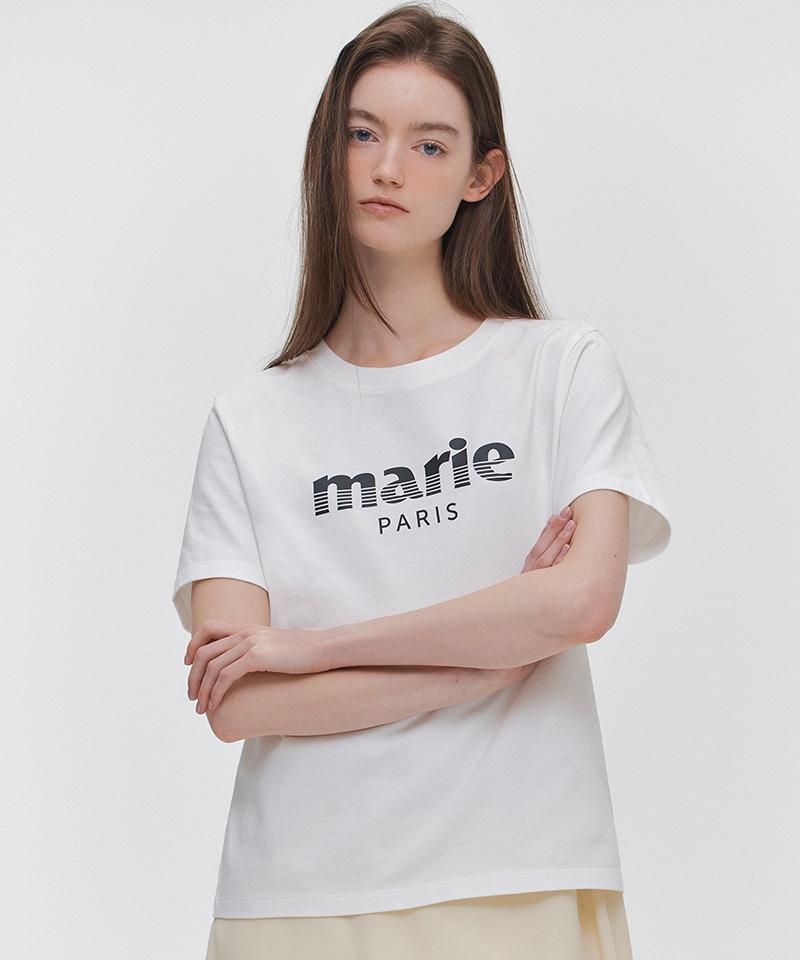 MARIE CLAIRE Stave Logo Short Sleeve T-Shirt (Magbts15Mwh)
