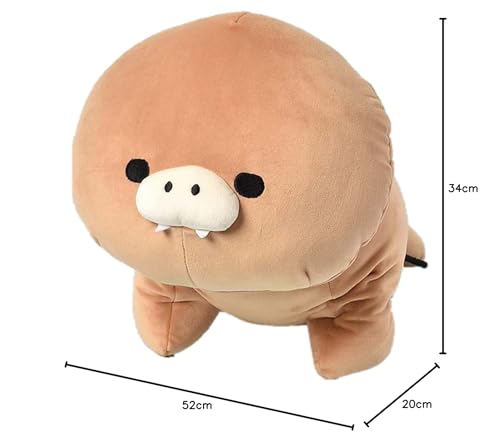 mofmofriends Fluffy Walrus Mascot, Medium Size, TM012-33