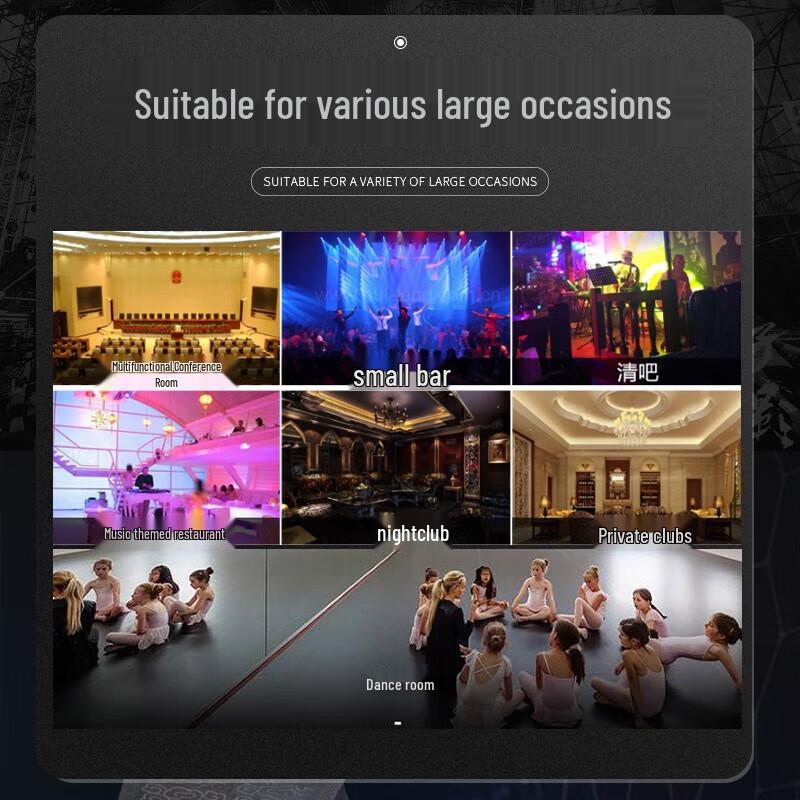 SAST K3V 10-inch Passive Wall-Mounted Speaker Set