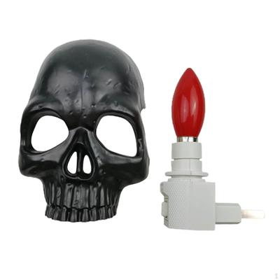Human Skull Wall Light Party Atmosphere Plug In Halloween for Kitchen