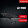 Outdoor Klapp-Grill und Feuerstelle Tischset