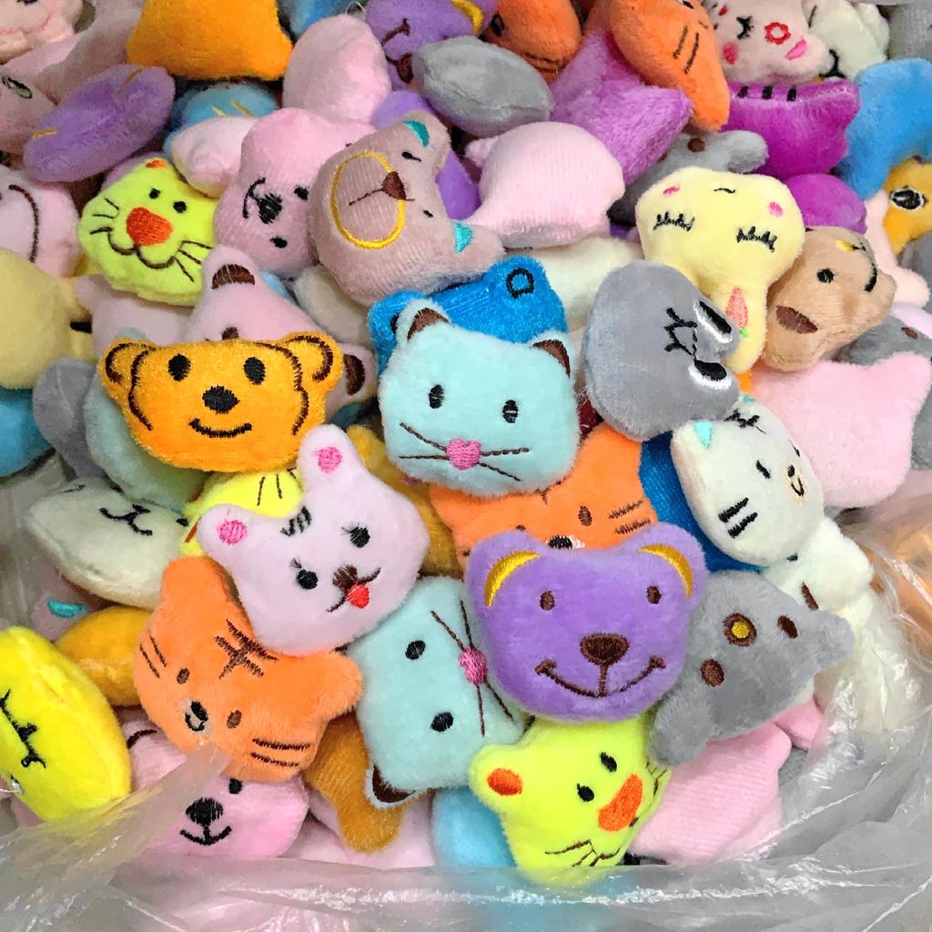 2040Pc Cute Animal Plush Doll Cartoon Rabbit Bear Stuffed Toy Soft Plush Toy Mini Claw Machine Doll Accessories Toy Girl Gift