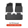 YZ Trunk Mat For Tesla Model 3/Y Highland Juniper Floor Mat 2021-2025 Luggage Mat TPE Waterproof Anti-Slip Set Floor Liner Mat