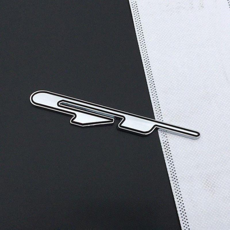 3D Car GT Line Design Fender Rear Trunk Body Emblem Badge Sticker For Peugeot For Kia K9 Forte Ceed Cerato RIO K3 K5 Accessories