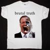 Brutal Truth Animal Kingdom White T-Shirt Grindcore Tee