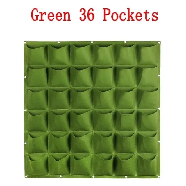 NEU Wandbehangtaschen Pflanztaschen Blumentopf Hausgarten Pflanztasche Garten Pflanzgefäß Vertikal Suculentas Blumentopf Wohnkultur