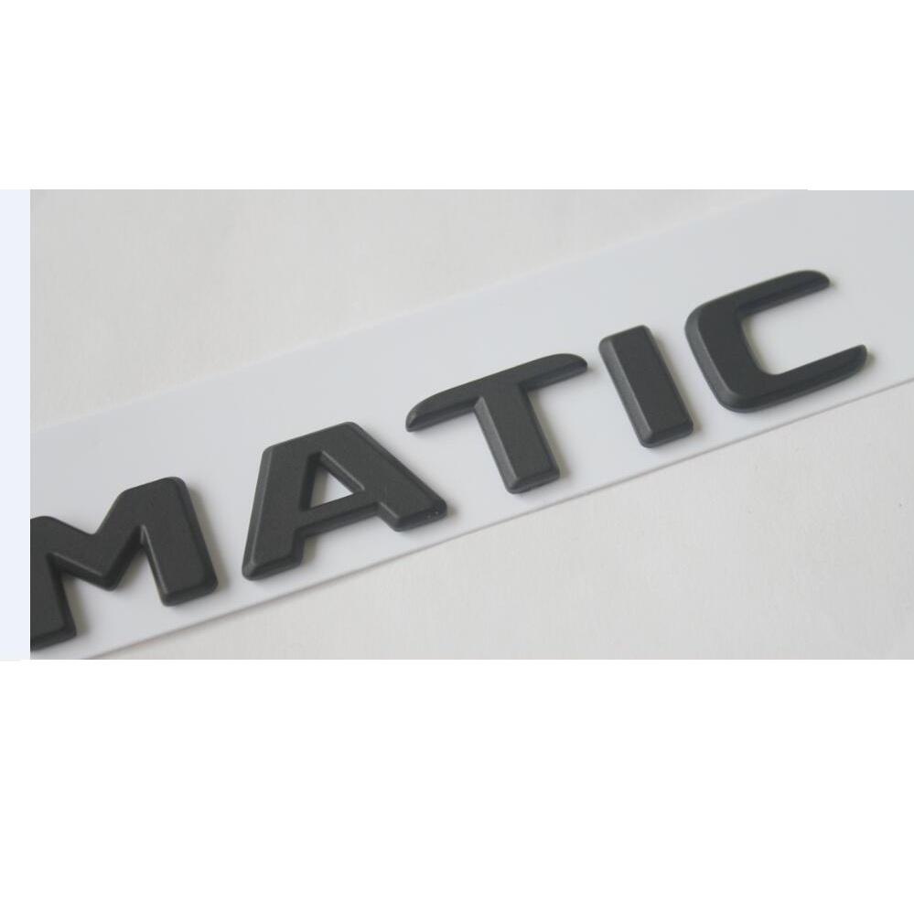 Letters Number For Mercedes Benz Matte Black X166 W166 GLS43 GLS53 GLS 63 S AMG V8 BITURBO 4MATIC Trunk Emblems Badges Symbols