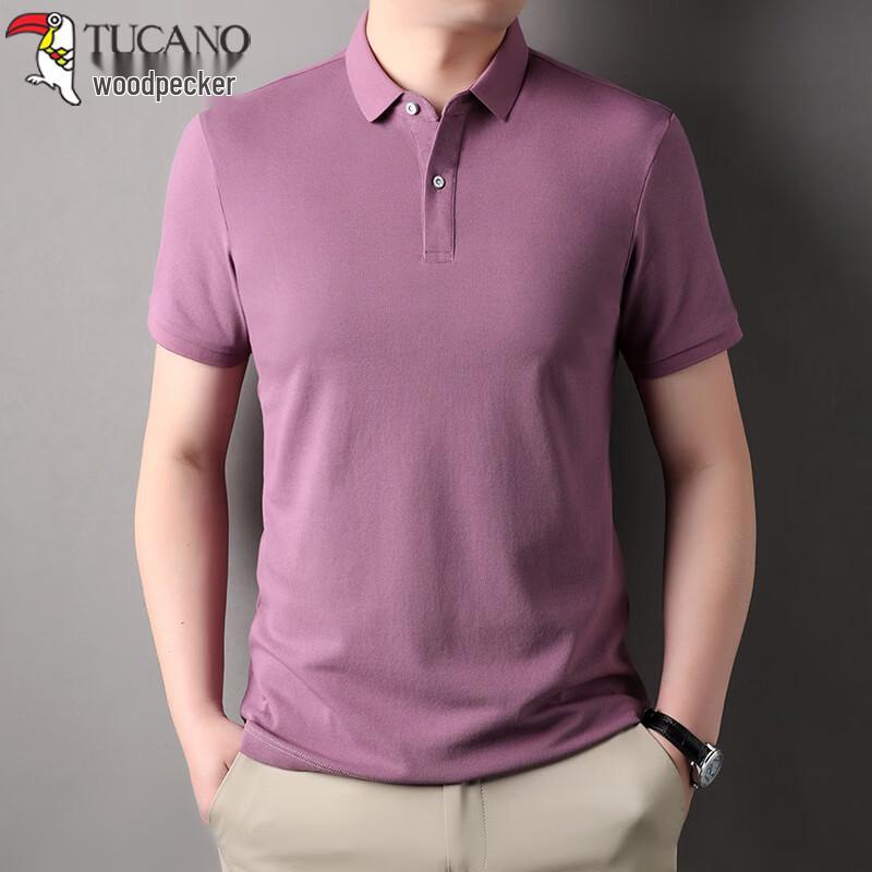 TUCANO Men s Pure Cotton Short Sleeve Polo Shirt M