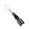 2pcs Novelty Flippers Key Chain Holder Keyring Keychain