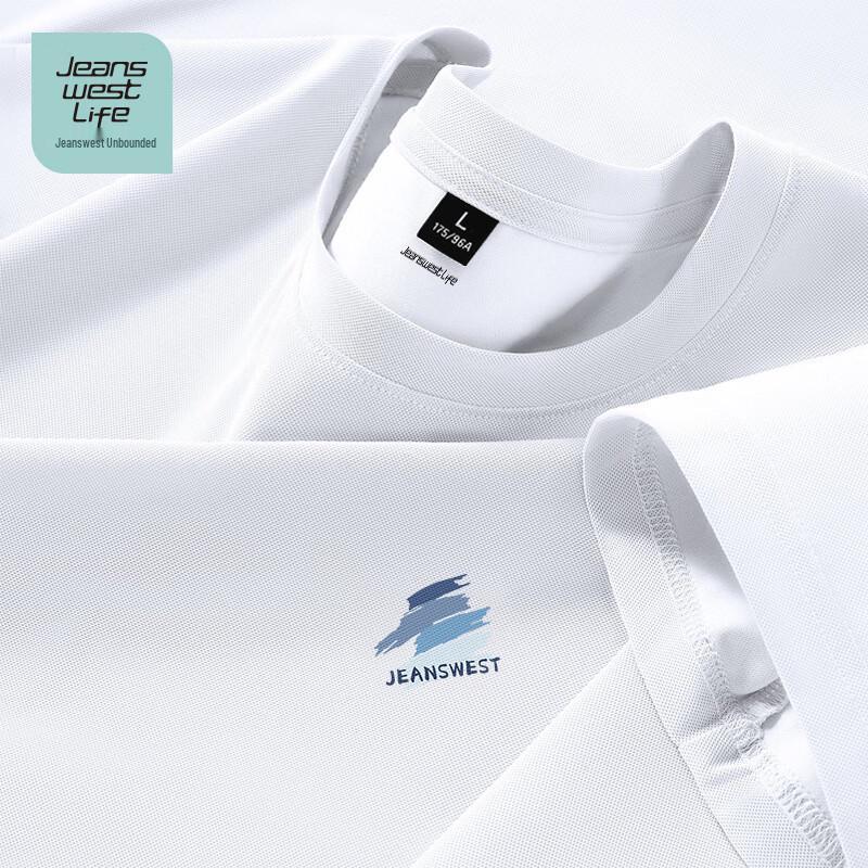 JEANSWEST LIFE Unisex Cool & Breathable Round Neck T-Shirt