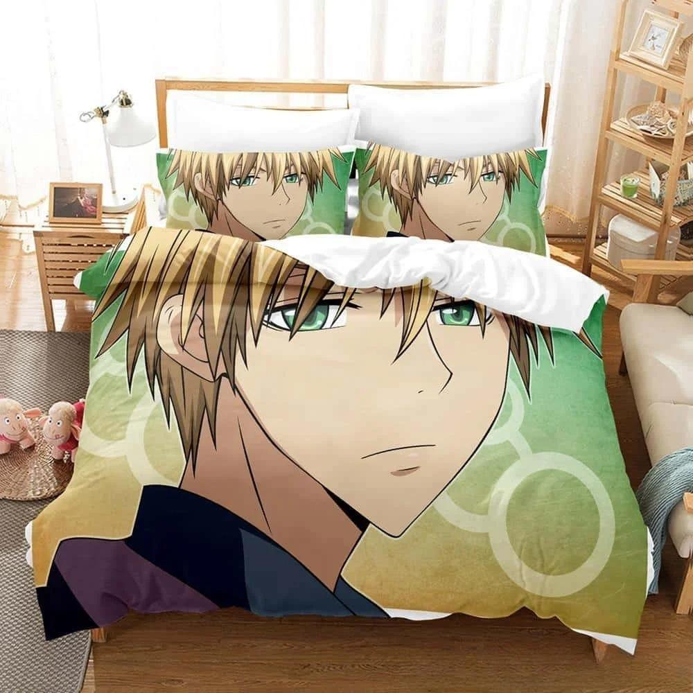 New 3D Print Anime Kaichou Wa Maid-sama Bedding Set Single Twin Full Queen King Size Bed Set Adult Kid Bedroom Duvet Cover Sets