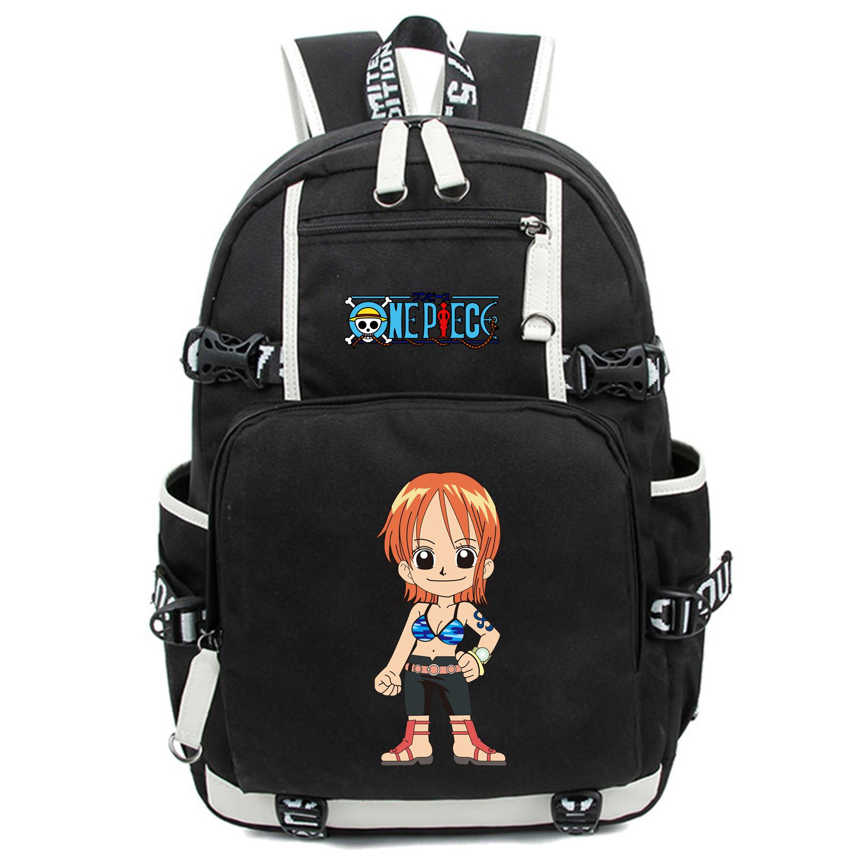 

Аніме One Piece Рюкзак для підлітків Хлопчики Дівчата Назад до школи Рюкзак Студент Луффі Шкільний портфель Чоловіки Жінки Дозвілля Usb дорожні сумки