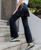 DURAN Asymmetrical Two-In-One Bootcut Leggings Dbf6S-9246