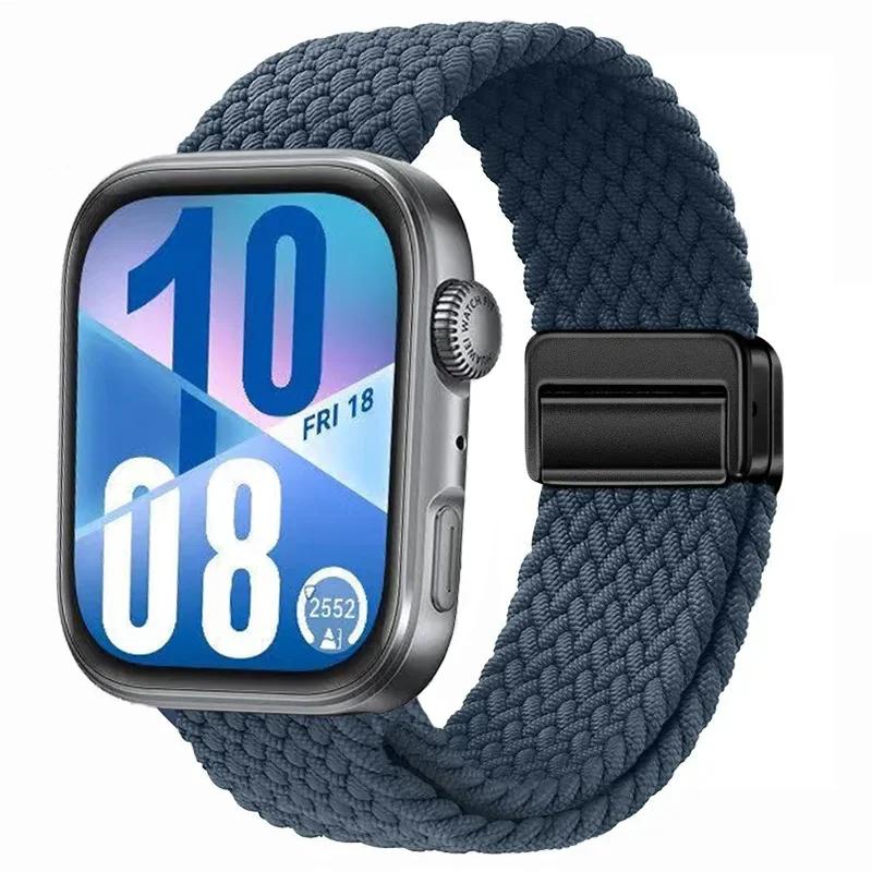Magnetic Braided Strap for Huawei Watch Fit 4 Pro 3 Nylon Loop Correa Sports Bracelet for Huawei Fit3 Fit4 4Pro Band Accessories
