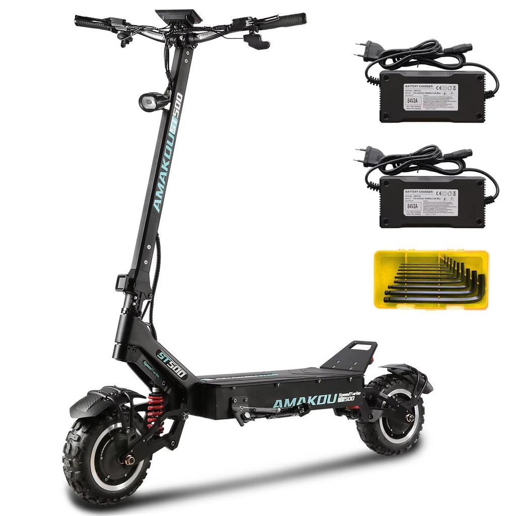 2026 nový X7 9000W duální motor, 72V 40Ah lithiová baterie, 11palcový skládací elektrický skútr pro dospělé, sklad v EU