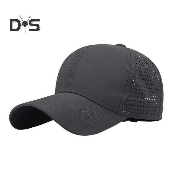 Baseball Hat Extended Brim Sunshade Effect Adjustable Sun Hat Quick-Drying Cap with Breathable Holes