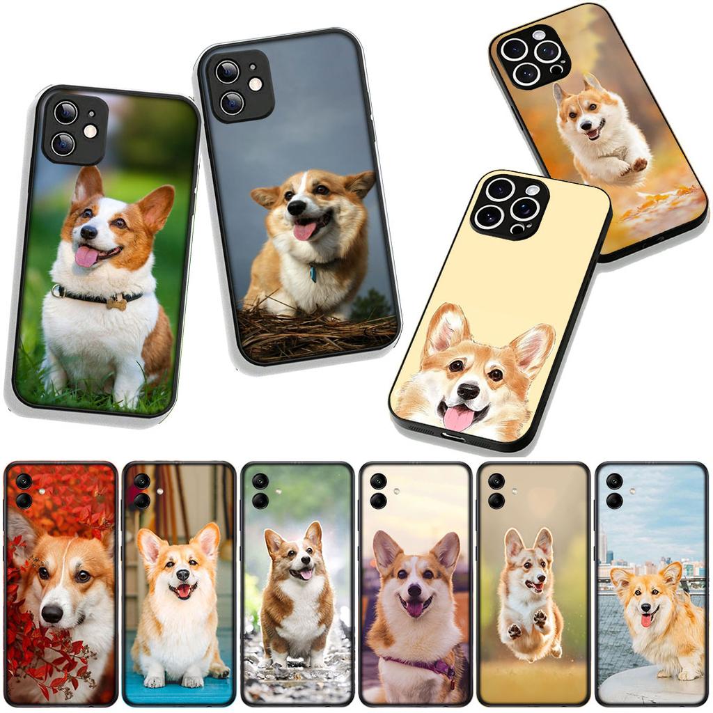Handyhülle Hund Niedlich Corgi Hülle für Xiaomi Redmi Note 15 11 9 10 Pro Plus A5 9A 9T 10A 10C 9C NFC 15C 8T Hülle