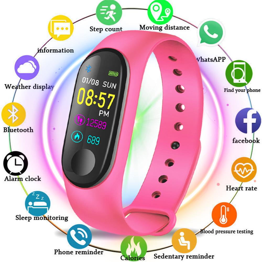 Sport Fitness Smart Band Heart Rate Monitor Bands Blood Pressure