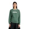 Puma Atmungsaktives Bequemes Rundhals-Pullover-Sweatshirt Damen-Sweatshirt Grün 620589-37