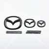 AAGH1 Mazda MX5 Miata ND Front Rear Black Car Logo Emblem Badge For MX-5 Miata ND NC Carbon 2016 2017 2018 2019 2020 2021 2022 2023