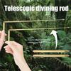 Premium-2PCS Dowsing Rods, Retractable Divining Rods, Portable Pen Shape L Rods, For Ghost Hunting Tools, Divining Water Etc.