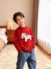 Trendy Cartoon Horse Jacquard Knitwear for Kids: 2026 Winter Parent-Child Sweater