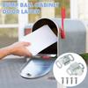 20Pcs Quiet Roller Latches Zincs Alloys Mailbox Replacement Roller Catches Latches for Mailbox Door Cabinet Closing Closures