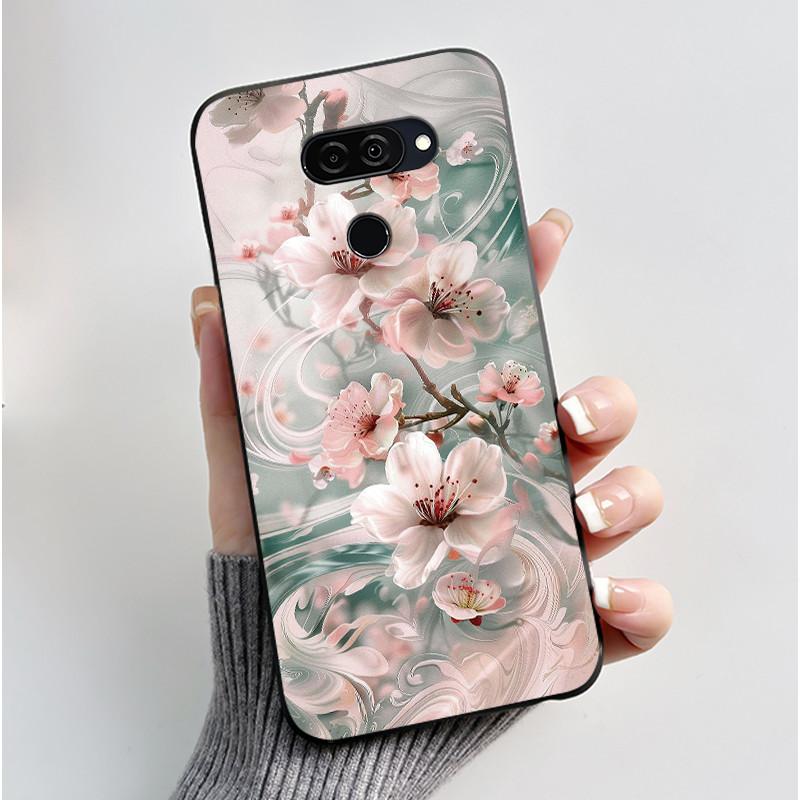 Casing For LG K40S K50S Soft Case LM-X430 LM-X540 Aesthetic Fashion Cute Cat Cartoon Phone Back Cover Shockproof Silicone Bumper
