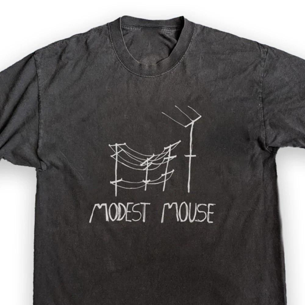 Modest Mouse Band Cotton Black Shirt Unisex Concert S to 5XL BL2030 L