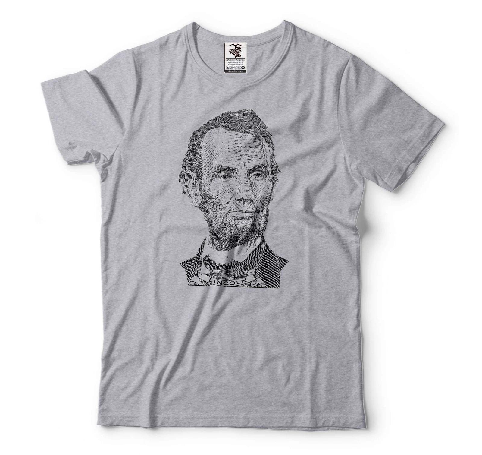 Abraham Lincoln Shirt USA President Shirt 4th Of July Tee USA Patriotic Tee S