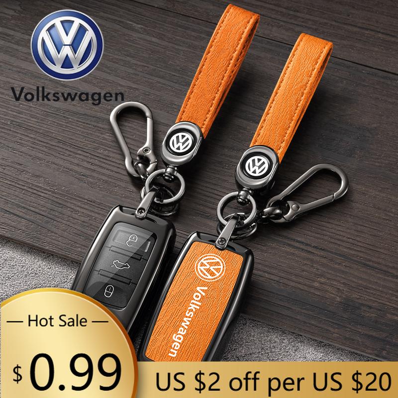 For VW Volkswagen Jetta MK5 Golf Car Key Case Cover for VW Volkswagen Polo Tiguan Passat B5 B6 B7 Golf 4 5 6 MK6 Jetta Beetle Eo