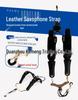 Adjustable Leather Double Shoulder Saxophone Strap for Alto, Tenor & Soprano - Suitable for Adults & Children