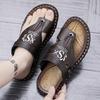 Fashion CYYTL Flip Flops Mens Summer Slippers Casual Shoes Beach Sandals Outdoor Slides Walking Comfort Designer Fashion Luxury Leather