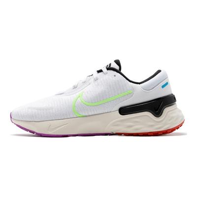 Renew Run 4 Se Fitness Non-Slip Low-Top Running Shoes Men Sneaker White Green Black FJ1048-100