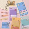 Cartoon Heart Sticky Notes for Students & Office - Girly Design, Index & Classification Stickers