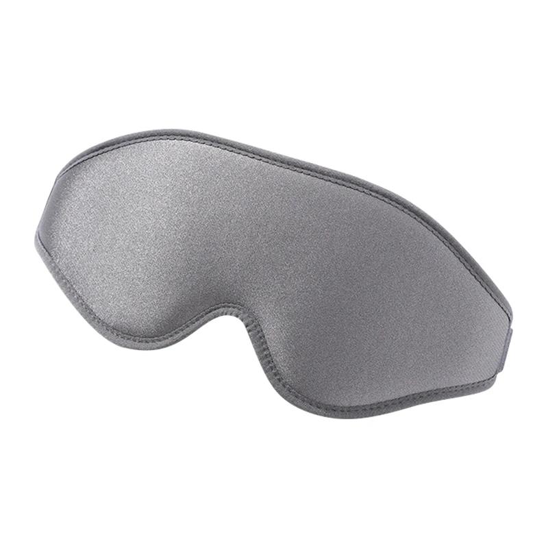 

3D Маска для сна Маска для глаз Мягкая маска для сна Блокирующая свет Тканевая накладка Тень Повязка на глаза Защита для путешествий Ночная повязка на глаза серый